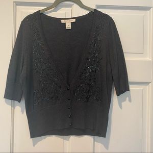NWOT WHBM short sleeve sweater top